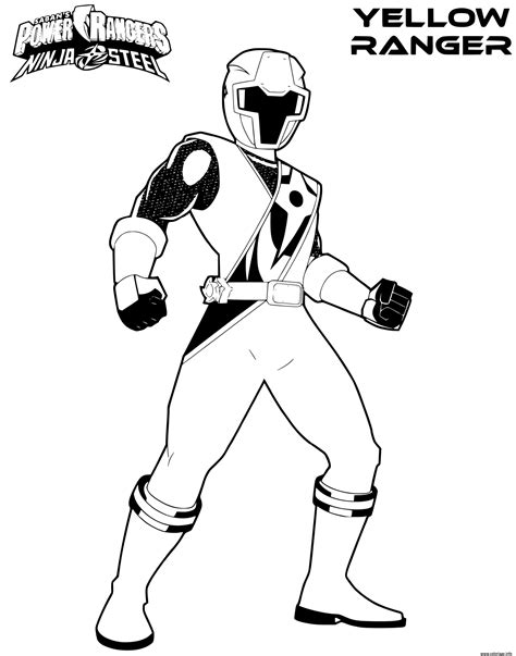 power ranger dessin|Coloriage